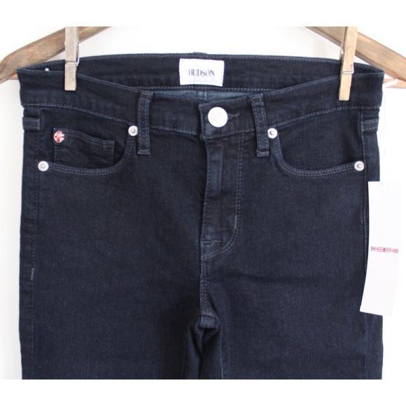 Hudson NWT Krista Dark Straight Jeans 26 2 - Picture 3 of 10